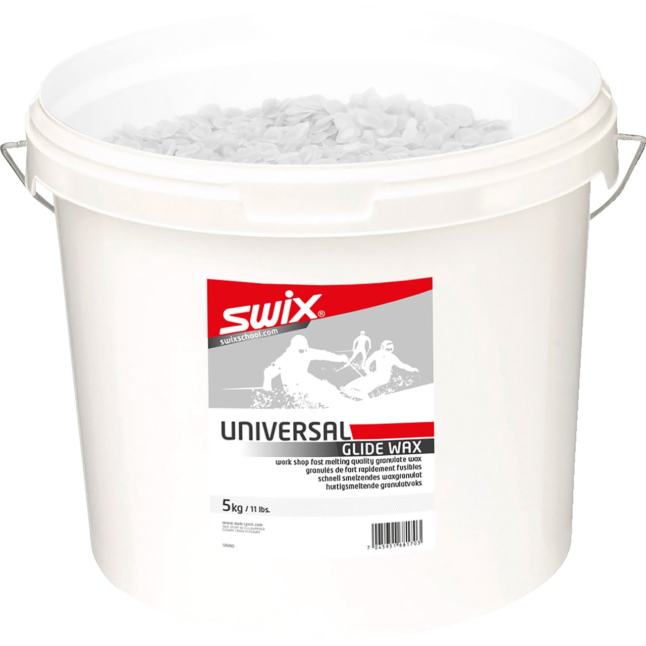 SWIX U5000 Universal wax Pellets 5000g