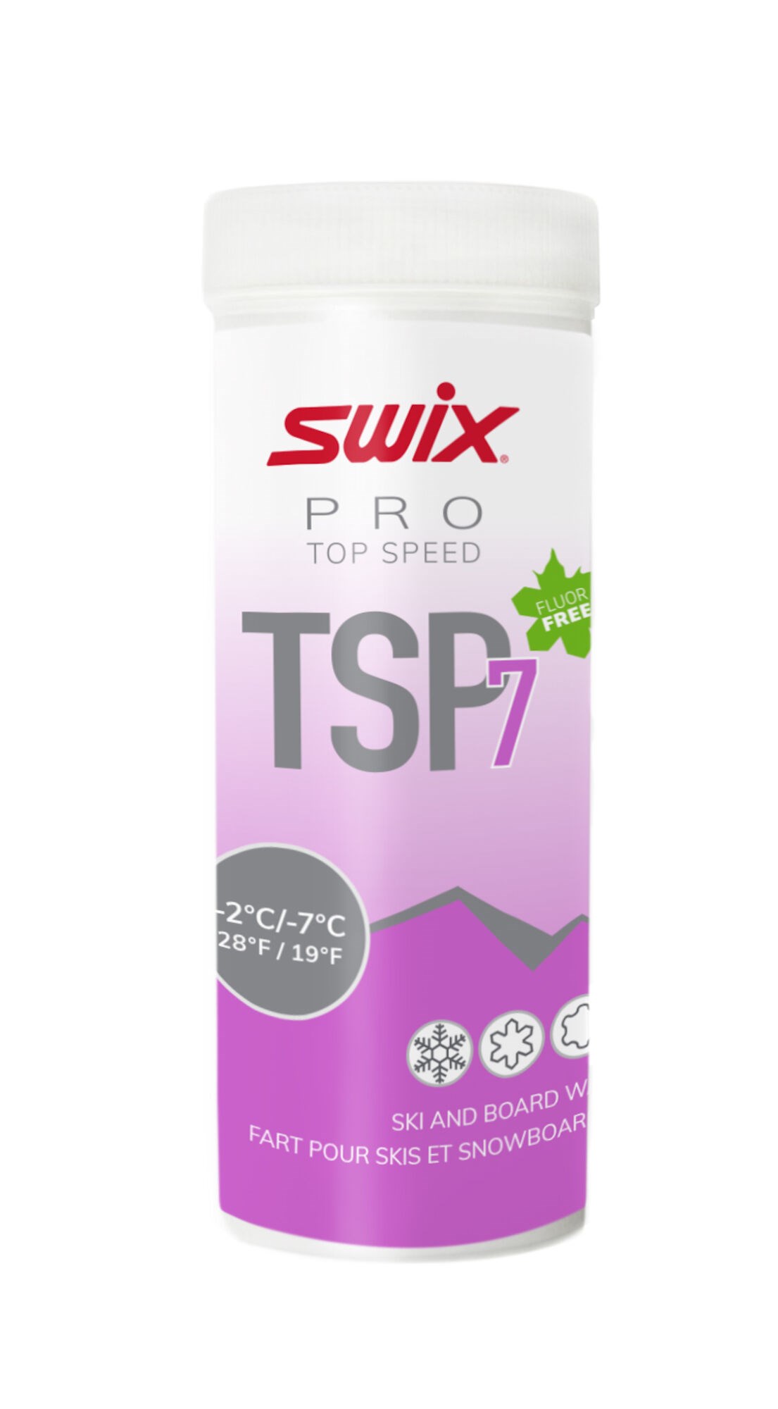 SWIX TSP7 Violet, -2°C/-8°C, 40g