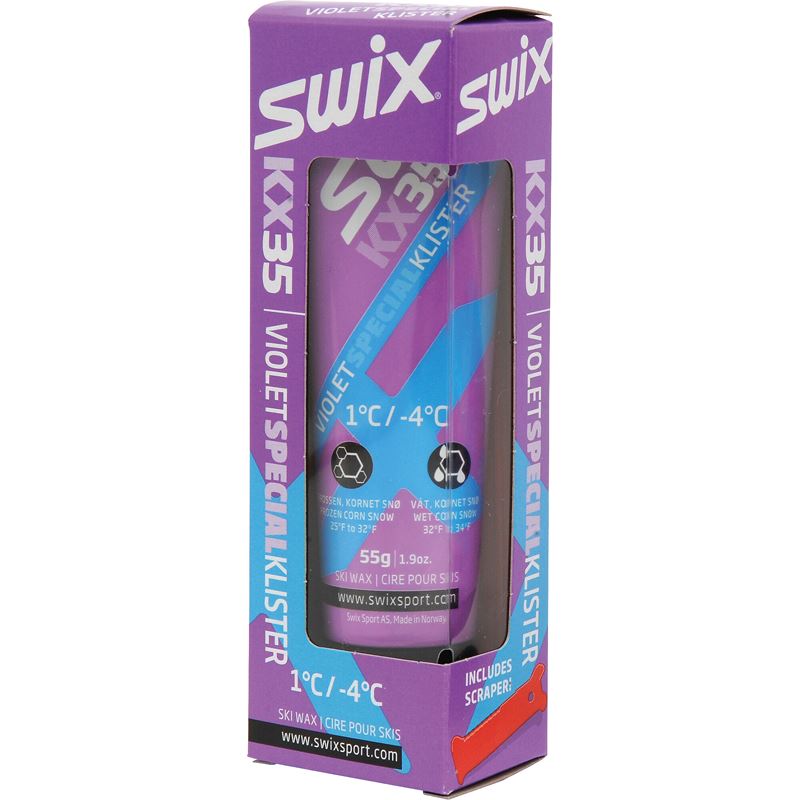 SWIX KX 35 VIOLET SPEC.KLISTER, +1C/-4C